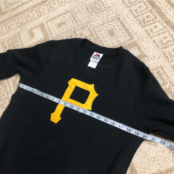 Pittsburgh Pirates Vintage Crewneck Y2K Embroidered P on the Chest - Picture 11 of 14